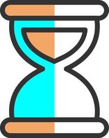 Hourglass Start Vector Icon Design