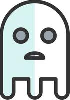 diseño de icono de vector fantasma