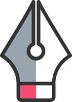 Pen Nib Vector Icon Design