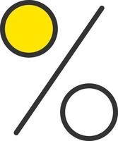 Percent Vector Icon Design