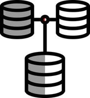 Database Vector Icon Design