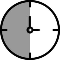 diseño de icono de vector de reloj