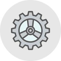 Cog Vector Icon Design