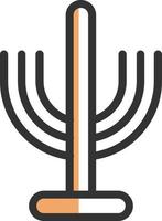 Menorah Vector Icon Design