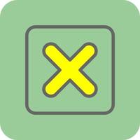 Delete Vector Icon Design