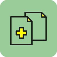 File Medical Alt Vector Icon Design