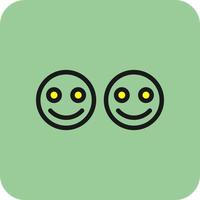 Grin Alt Vector Icon Design