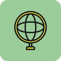 Globe Vector Icon Design
