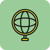 Globe Vector Icon Design