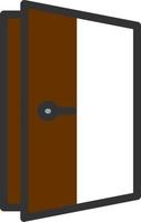 Door Open Vector Icon Design