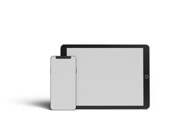 Mobile and tablet mockup photo