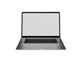 Laptop screen mockup photo