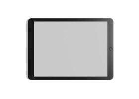 Tablet screen mockup photo