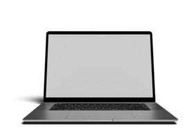 Laptop screen mockup photo