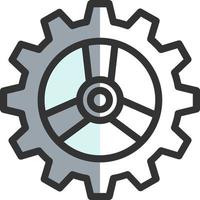 Cog Vector Icon Design