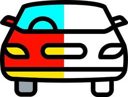 diseño de icono de vector alt de coche