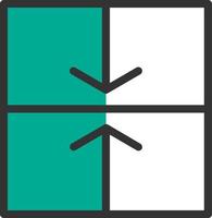 Compress Alt Vector Icon Design