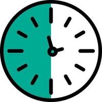 Clock Vector Icon Design