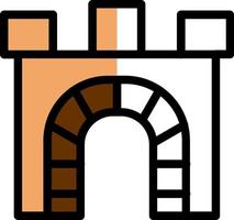 Archway Vector Icon Design