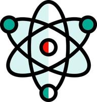 Atom Vector Icon Design