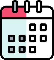 Calendar Alt Vector Icon Design