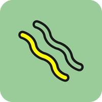 Bacon Vector Icon Design