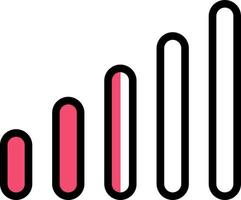 Bars Vector Icon Design