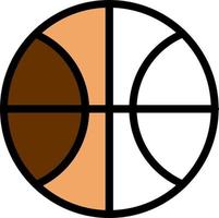 Basketball Ball Vector Icon Design