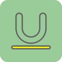 Underline Vector Icon Design