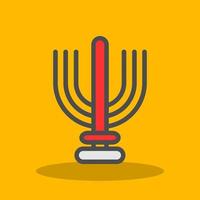 Hanukiah Vector Icon Design