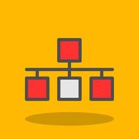 Network Wired Vector Icon Design