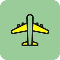 Plane Vector Icon Design