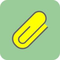 Paperclip Vector Icon Design