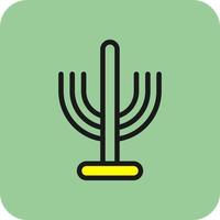 Menorah Vector Icon Design