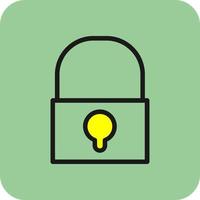 Lock Open Vector Icon Design