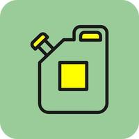 Oil Can Vector Icon Design