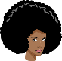 Black woman png graphic clipart design