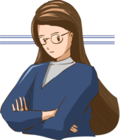 profesor mujer png gráfico clipart diseño