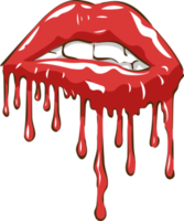 druipend lippen PNG grafisch clip art ontwerp