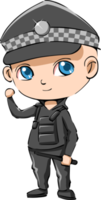 Police png graphic clipart design