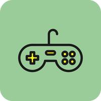 diseño de icono de vector de gamepad