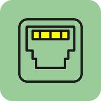 Ethernet Vector Icon Design