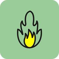 Burn Vector Icon Design