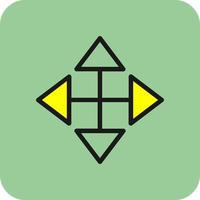 Arrows Alt Vector Icon Design