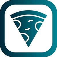 Pizza Slice Vector Icon Design