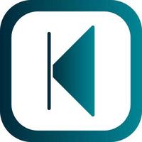 Skip Vector Icon Design
