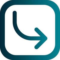 Left Vector Icon Design