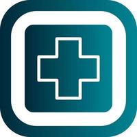 Hospital Symbol Vector Icon Design