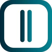 Grip Lines Vertical Vector Icon Design