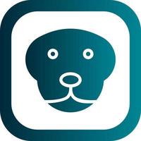 Dog Vector Icon Design